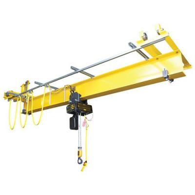 China Mini size narrow single girder low aisle bridge crane space overhead crane remote control crane for sale for sale