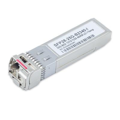 China Cisco Compatible 25G Optical Transceiver 25GBASE BIDI SFP28 1270nm TX/1330nm RX 40km Simplex LC SMF Transceiver industri for sale