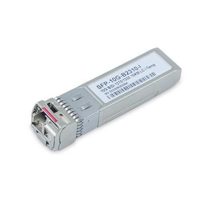 China Cisco Compatible 10G Optical Transceiver 10GBASE BIDI SFP+ 1270nm TX 1330nm RX 10km Simplex LC SMF for sale