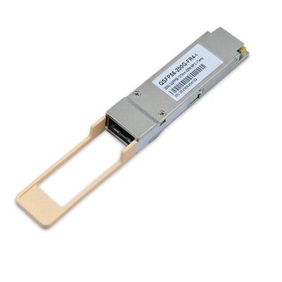 China QSFP56 FR4 200G Transceptor Óptico 400m I-Temp MTP MPO-12 Over SMF Modulo Transceptor Óptico à venda