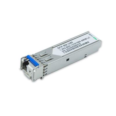 Chine 1.25G BiDi SFP Transceiver Module SM 1310nm TX /1550nm RX LC Connecteur 40km HUAWEI compatible à vendre