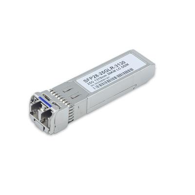 China 25GBASE SFP28 LR Optical Transceiver 1310nm 30km Duplex LC SMF for sale