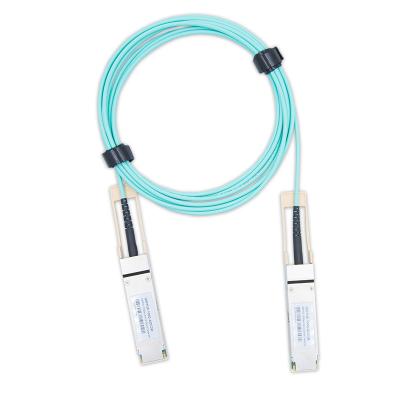 China 850 nm comprimento de onda QSFP28 cabo óptico ativo compatível com Cisco à venda