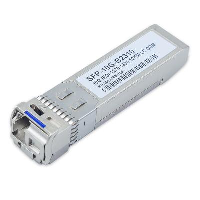 China 10GBASE BIDI SFP+ SM 10G Optical Transceiver TX1270nm/RX1330nm 10km LC HUAWEI Compatible for sale