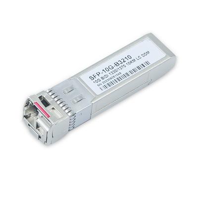 China SFP+ BIDI TX1330nm/RX1270nm SM LC 10km 10G Transceiver SFP Module Industrial for sale