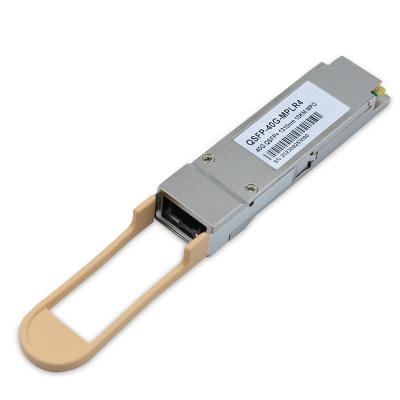 China 40G QSFP+ Transceptor Óptico LR4 10km DOM Duplex LC Modulos de Fibra de Modo Único compatíveis com Brocade à venda