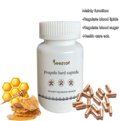 China Nature Bee Propolis Powder Propolis Hard Capsule for sale