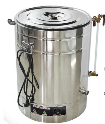 Cina Acciaio inossidabile Honey Heating Tank Interlayer Water che riscalda Honey Storage Barrel in vendita