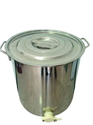 China Stainless Steel Honey Tank Metal Honey Storage Tank with Honey Gate for sale