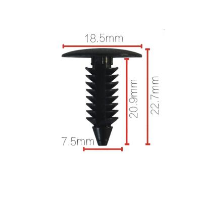 China PA66 Christmas Tree Clip Fasteners 1595864,1605396 for sale