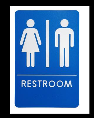 China Address Indication Custom Men's and Women's Restroom Signs Bathroom Door Signs for Offices, Businesses and Restaurants for sale