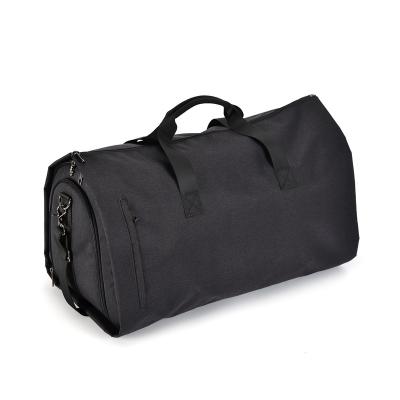 China FOLDABLE BUSINESS WATERPROOF TRAVEL BAG Polyester Duffle Bag Arcuate Shoulder Strap for sale