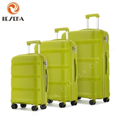 China RESENA PP Factory Manufacturer Fashionable Carry On Trolley pp Luggage for sale