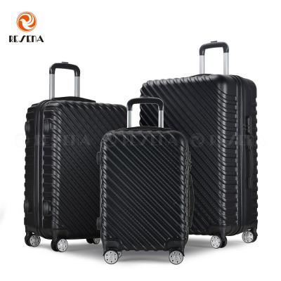 China Yellow ABS Factory Hardside Suitcase for sale