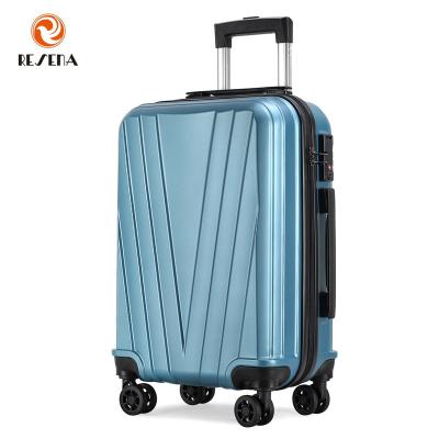 China RESENA High Quality Travel Bags Luggage ABS 3 Pcs Trolley Luggage Set Baggage for sale