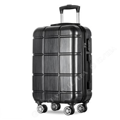 China Waterproof Luggage Trolley Bag RESENA RA8606 Man Large Capacity ABS 3 PC 3 PC Size Luggage Set Classic Suitcase for sale