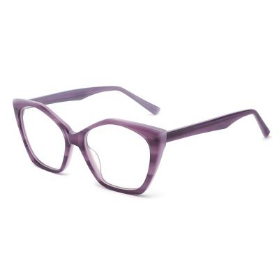 China Italian High Quality Eyewear Frames Big Eyeglasses Frames Acetate Eyeglass Monocle Frame for sale