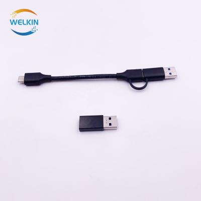 China Customize Professional OEM USB3.0 A Male T0 Male T0 Adapter Cable Manufacturer 20CM High Speed ​​Data Cable Assembly Wire Harness Customize Cable Assembly for sale