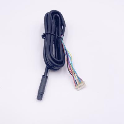 China Rear View Cable With 6P Male Car Reversing Camera Cable Rear View Cable With 6P Male-Female With 2.0mm Housing 26awg molex for sale