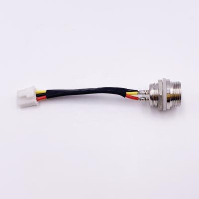 China 1007 1015 Custom Cable 20awg 1007 18awg OEM Wire Harness Manufacturing M12 Male Connector Cable Assembly Customize Wire For Car AUTO Camera, Video, LED Cable for sale