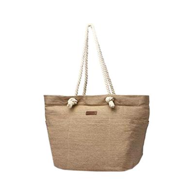 China NATIONAL popular large capacity fashion canvas beach bag for sale