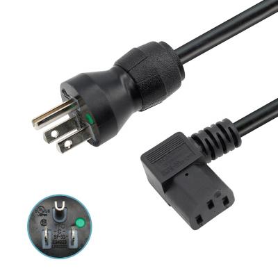 China 18 feet A.W.G. EAR 6 ZIM American Power Cord For NEMA 5-15P Hospital Plug To American Standard IEC320 C13 Medical Power Cable for sale