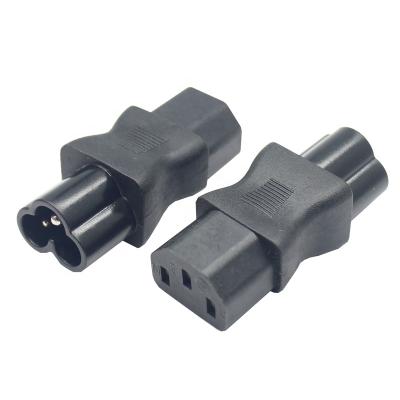 China PDU 10A Power Adapter Electronic UPS IEC 320 C6 Male To Female C13 Socket Connector Power Adapter for sale