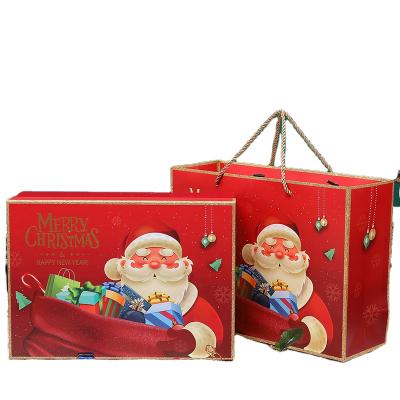 China Christmas Day Christmas Tree Decoration Cards Desgin Full Color Logo Recycled Cardboard Paper Gift Box for sale