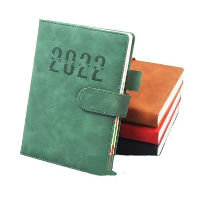 China 2022 Hardcover Book Calendar 365 Days Logo Agenda Planner Journal Notebook Custom Printed for sale