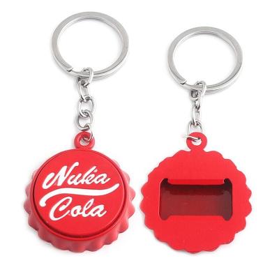 China New Pip Boy Nuka Cola Viable FALLOUT Bottle Opener Keychain for sale