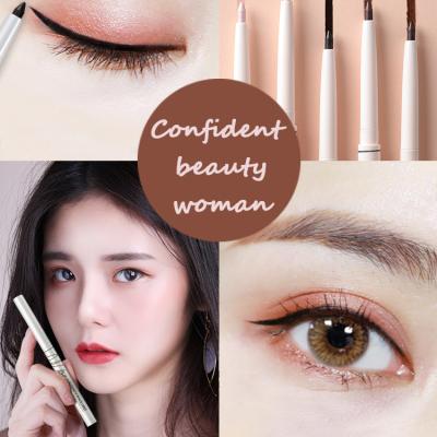 China Waterproof Custom Private Label Colored Eyeliner Pencil Brown Colors Glue Multichrome Water Proof Eyeliner for sale