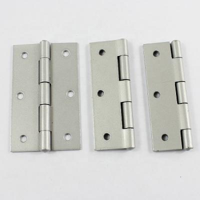 China Traditional Gray Paint Iron Butt Hinge For Door And Cabinet for sale