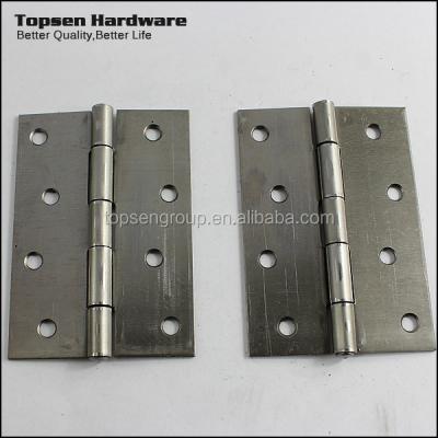 China Heavy Duty 4 Inch Iron Door Butt Hinge For Furniture Door Window / Cabinet for sale