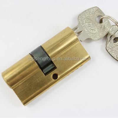 China Euro Double Drill Anti Brass Profile Brass Body Lock Cylinder For Door for sale