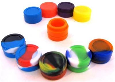 China 5ml Mixed Color Food Grade Silicone Containers , Anti Dust Silicone Dab Containers for sale