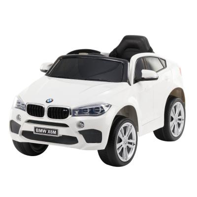 China Ride On Toy License WHITE Kids Rechargeable Ride On Electric Car For Kids With 2 Seaters Suv Car for sale