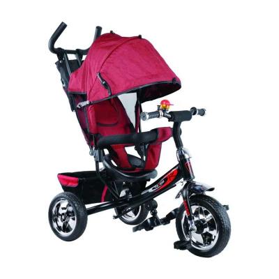 China Ride On Toy Hebei Tricycles Wholesale Baby 2019 With Canopy And Soft Seat for sale