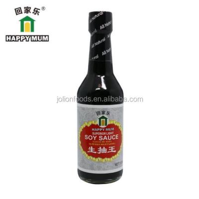 China Non-GMO Gluten Free Non-GMO Soy Sauce 150ML Superior Bulk Chinese Light Soy Sauce for sale