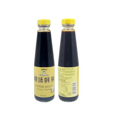 China No Natural Organic Low Fat Cooking Oyster Sauce Authentic MSG Oyster Sauce Seasoning Sauce 280g for sale