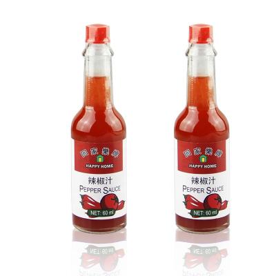 China Russia market chinese sweet chilli sauce 60ml sweet chilli sauce 60ml for sale