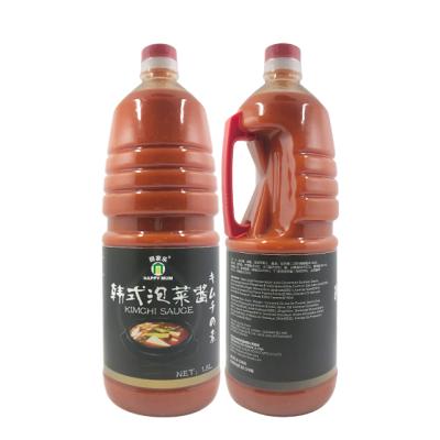 China Korean Kimchi Sauce Chinese Style Hot Selling Spicy Flavor Pickled Cabbage Kimchi Sauce for sale