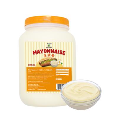 China 3 L Drum Pack Mayonnaise Factory Price Non-GMO 3L Mayonnaise for sale