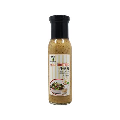 China 230ml Brand Sesame Salad Dressing Wholesale Price Chinese Sesame Salad Dressing 210g for sale