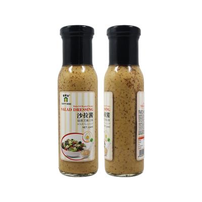 China 230 ml 210g Japanese Roasted Sesame Salad Dressing BRC Sesame Healthy Salad Dressing for sale