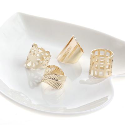 China New fashion trendy women mixed 4 styles knuckle ring for sale