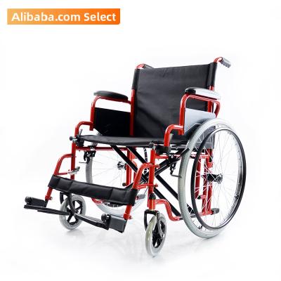 China Steel Self Propelled Wheelchair Disabled Wheelchair Climbing Stair Wheelchair YK9031 for sale