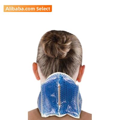 China Reusable Neck Wrap Cold and Body Health Care Ice Pack Hot and Cold Pack with Adjustable Strap for Neck Size for sale