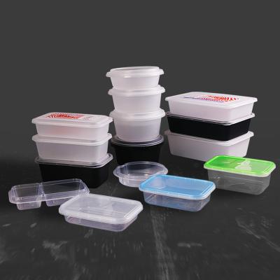 China Wholesale Compartment Microwavable Microwavable Deli Plastic Food Containers for sale