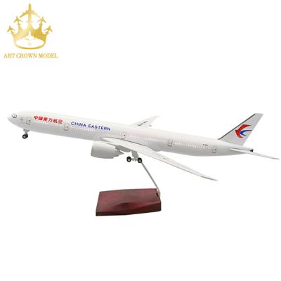 China China Boeing 777 China LED Boeing Model 1:157 47CM Oriental Sound Controlled Lighting Simulation Aircraft Model for sale