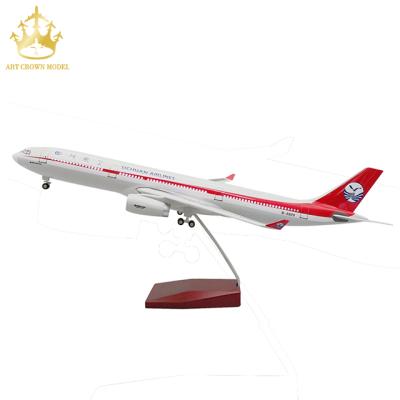 China China Model Airplane Engines Large Airbus A330 Sichuan Airlines Airplane Model Factory 1/125 for sale